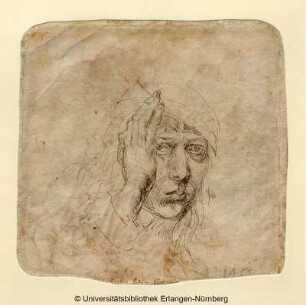 Selbstbildnis des etwa zwanzigjährigen Dürer