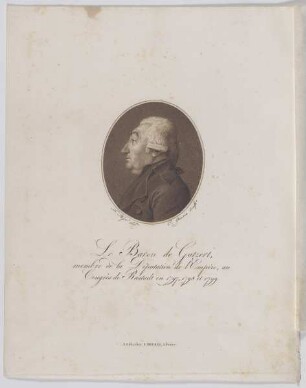 Bildnis des Christian Hartmann Samuel von Gatzert
