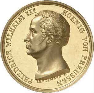 Jachtmann, Johann Ludwig: Preismedaille der Akademie der Künste