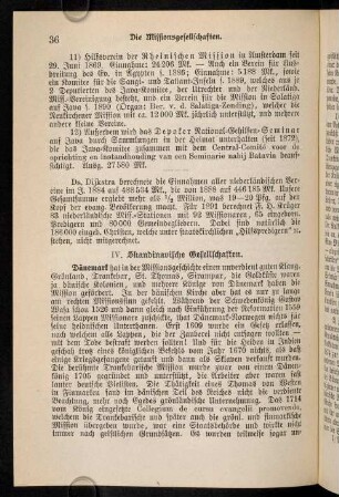 IV. Skandinavische Gesellschaften