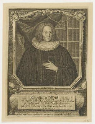Bildnis des Christian Weiß