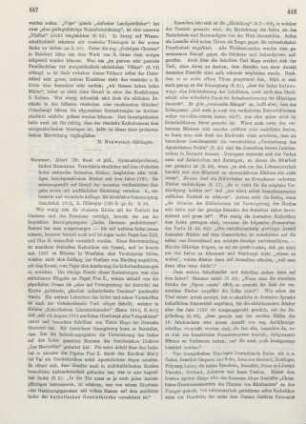 447-449 [Rezension] Sleumer, Albert, Index romanus