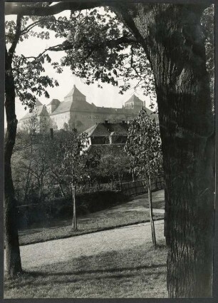 Augustusburg. Blick zum Schloss Augustusburg
