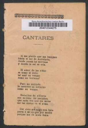 Cantares