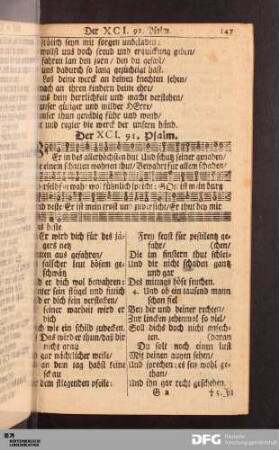 [91. bis 100. Psalm]