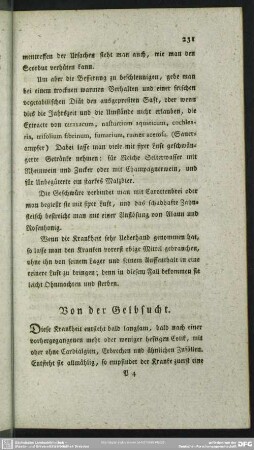 Von der Gelbsucht