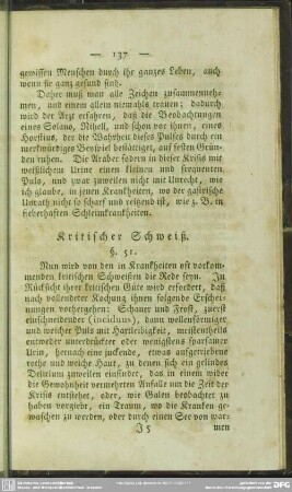 Kritischer Schweiß [§§. 51. - 52.]