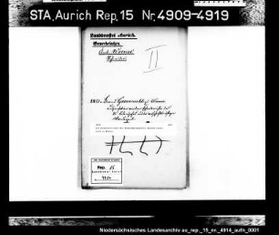 Die Dispensationen des Schneidergesellen Berend Gronewold in Weener