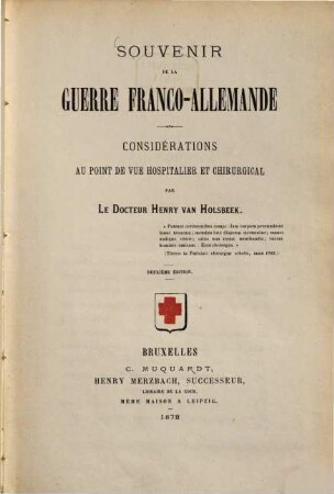Souvenir de la guerre franco-allemande