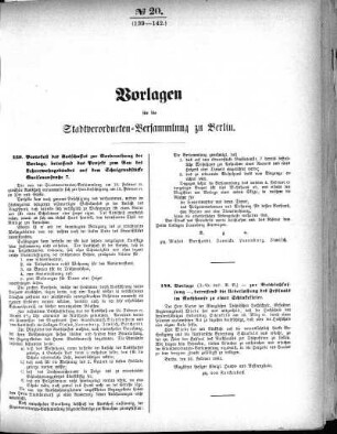 No. 20 (139-142), 28. Februar 1881