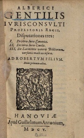 Disputatio de libris Juris Canonici, Disputatio de libris Juris Civilis