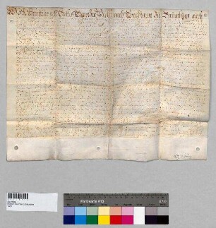 Propst Patritius [I.] und das Kapitel zu Baumburg verleihen mit Bewilligung des Kurfürsten und des Erzbischofs von Salzburg dem Joseph Paul Lang, Sohn des Joseph Paul Lang, des Gerichts- und Kastengegenschreibers sowie Grenzzöllners zu Trostberg, das Wagnergut zu Mögling zu Erbrecht.; S1: Propst Patritius [I.] von Baumburg; S2: Kapitel von Baumburg