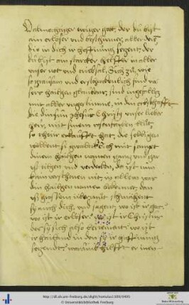 Handschriftliches Gebet