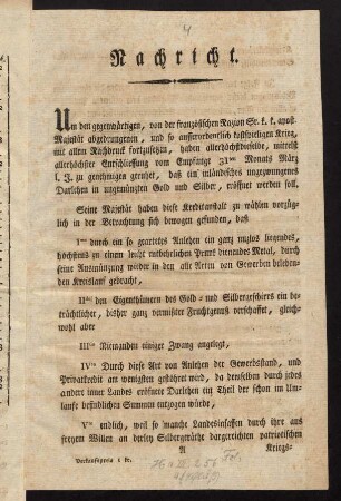 A1r-A2v, Nachricht