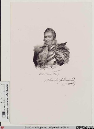 Bildnis Charles Ferdinand de Bourbon, duc de Berry