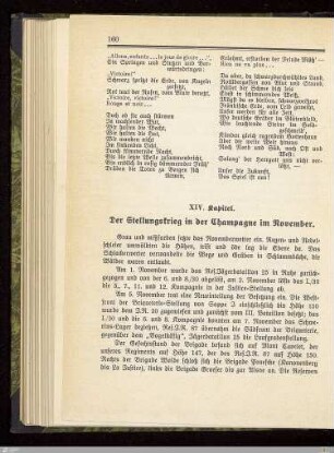 Der Stellungskrieg in der Champagne im November