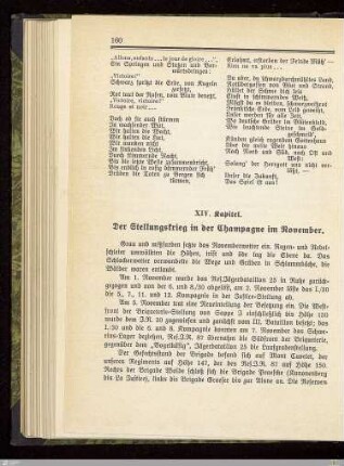 Der Stellungskrieg in der Champagne im November