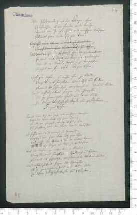 Vorstufe [Ohne Titel] ["Sängers Lohn"] und "Sängers Lohn"