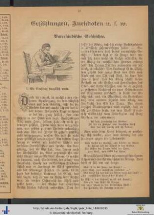 Vaterländische Geschichte.