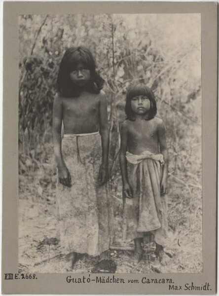 Guató girl from the Caracara River