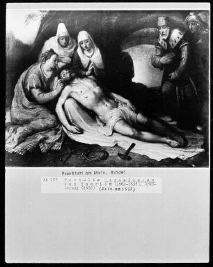 Die Grablegung Christi