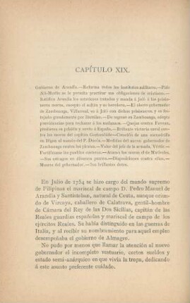 Capítulo XIX. Gobierno de Arandía ...