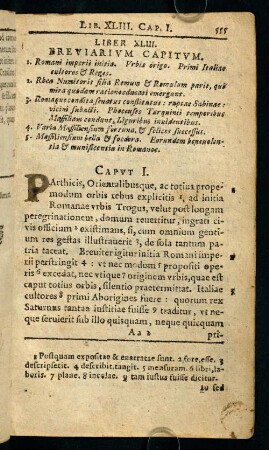 555-566, Liber XLIII. Breviarivm Capitvm
