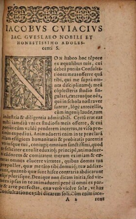 Consultationes : liber singularis