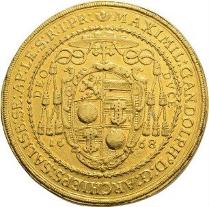 Münze, 25 Dukaten, 1668