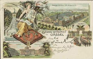 Gruss vom Gesang-Wettstreit in Cassel
