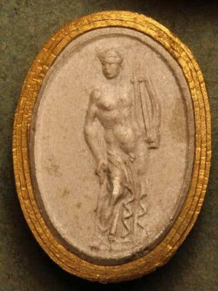 Apollo mit der Leier (Daktyliothek, Erstes Mythologisches Tausend)
