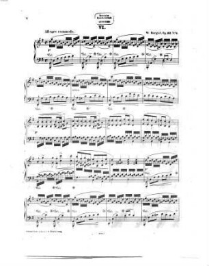 Acht Pianoforte-Stücke : op. 32, 6. G-Dur