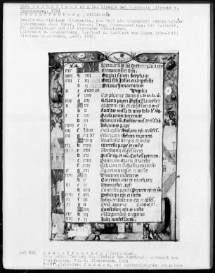 Missale des Kardinals Albrecht von Brandenburg