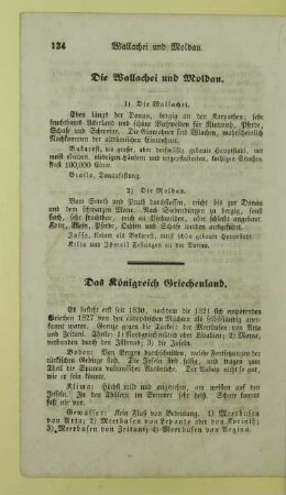 Die Wallachei und Moldau