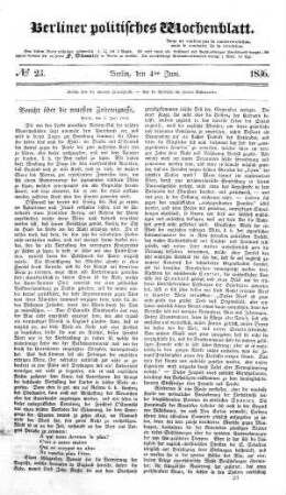 No 23, 4. Juni 1836