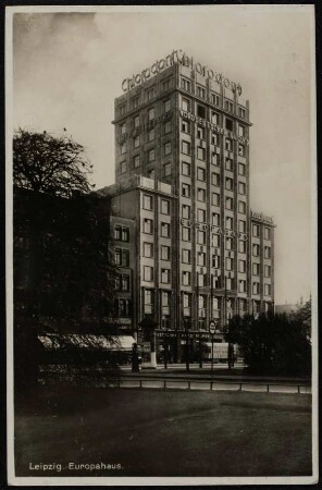 Leipzig. Europahaus