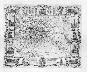 Neuester Grundriss von Berlin im Jahre 1842