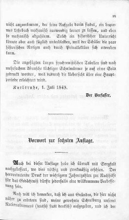Vorwort zur sechsten Auflage