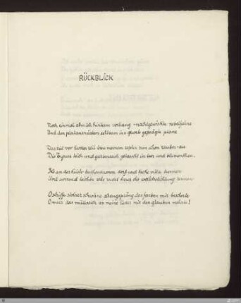 Rückblick : [SW II: H3(Hymnen)]; [SW II, S. 23/106]
