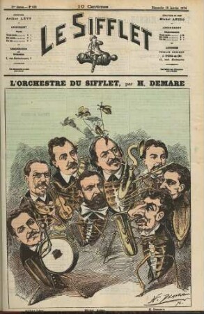 L'orchestre du Sifflet, par H. Demare