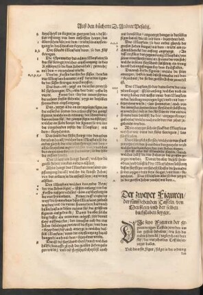 Der zweyer Figuren/ der fünffzehenden Taffeln/ von Meußlein/ und der selben buchstaben zeyger.