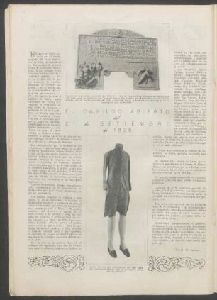 El Cabildo abierto del 21 de Setiembre de 1808