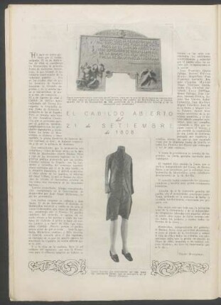 El Cabildo abierto del 21 de Setiembre de 1808