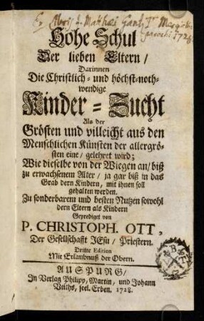 1r-432, Hohe Schul der lieben Eltern