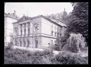 Stadttheater, Annaberg: Ansicht von Westen (Negativ zu Inv. Nr. TBS 005,02 )