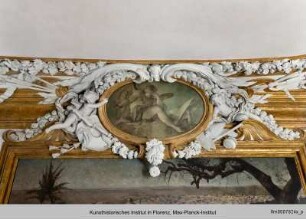 Kartuschen mit Evangelistensymbolen : Kartusche mit Matthäusengel