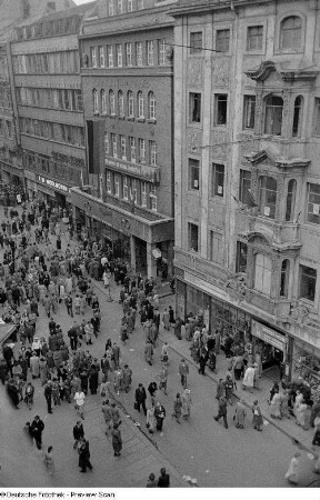 Blick in die Petersstraße