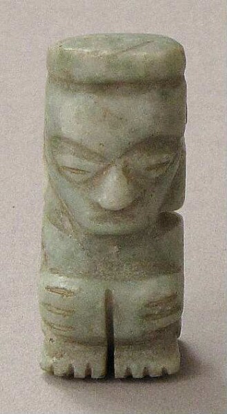 Stone figure as a pendant