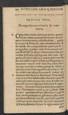 Quaestio XXXVI.