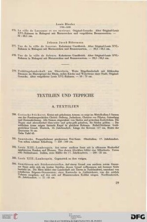 Textilien und Teppiche (Nr. 280-328)